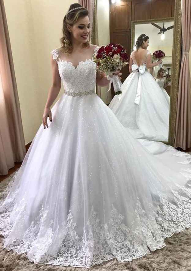 Bateau Luxury Wedding Dresses & Bridal Gowns Online Sale Stacees