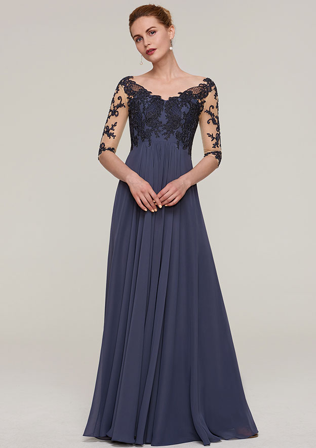 Smooth Mood ♥ Bette Dress /追跡付 J215061 Stretch Illusion & Adeline Sequin Lace MOB Dress