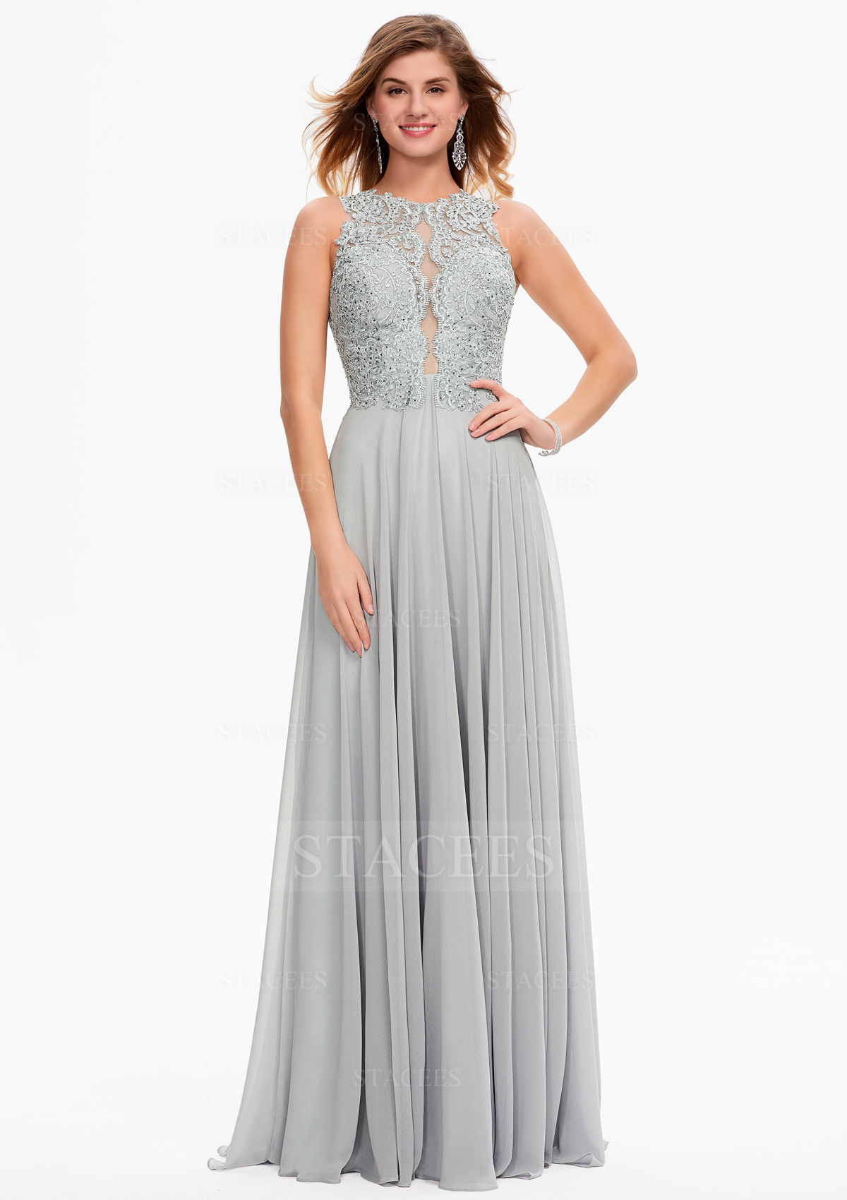 chinese dress ladies Pink Rhinestone Lace Midi Dress – self-portrait-US