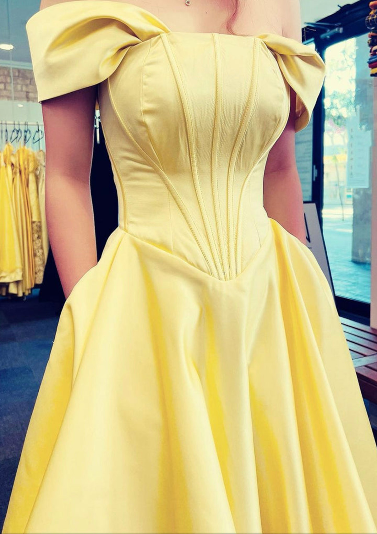slim fit dress slacks Maxi Dress Champagne Long Dress Ophelia Strapless Embellished Satin Maxi Dress Size 6