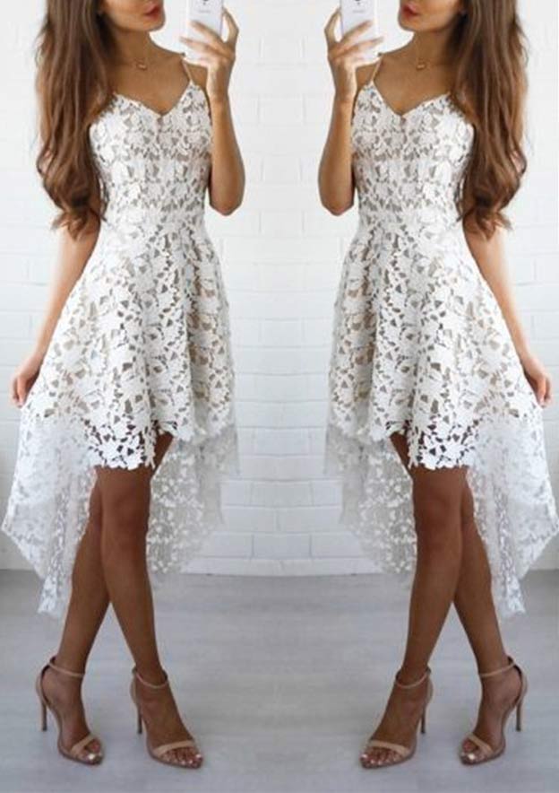 A-Line WE Party Dress Homecoming Cocktail Party Asymmetrical Sleeveless