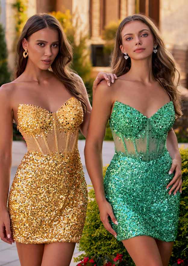 slim fit dress slacks Metallic Emerald Green Homecoming Dress One Shoulder Tight Short Prom Dress Suzhoufashion