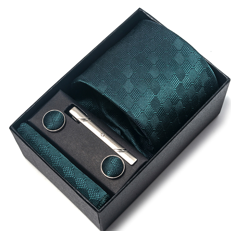 Men’s 4-Piece Polyester Classic Tie Set
